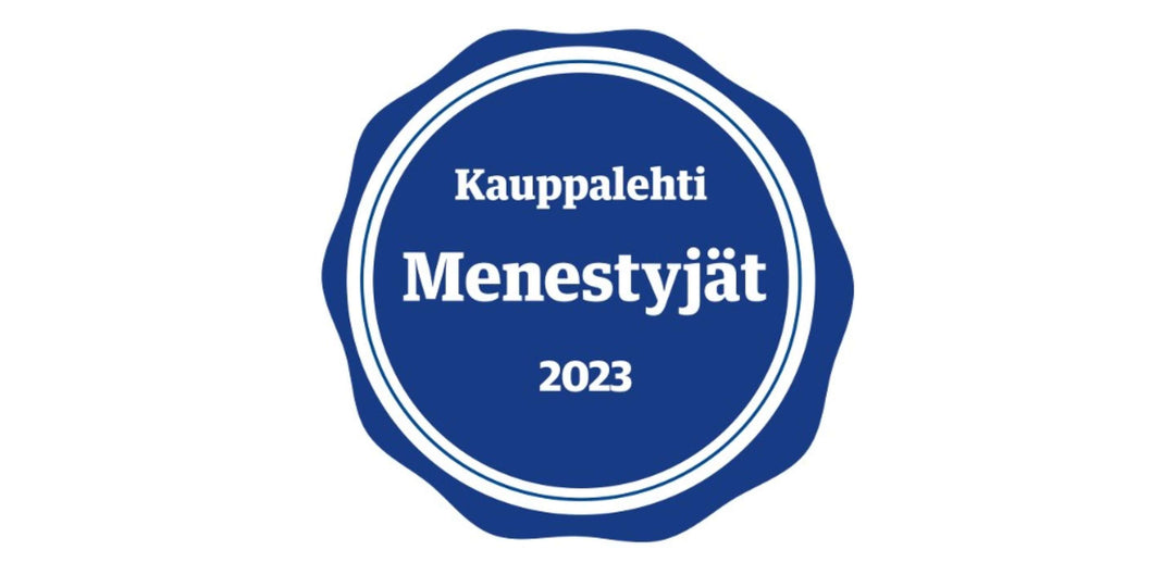 Sauna360 kuuluu nyt kauppalehden menestyjät 2023 -kerhoon!