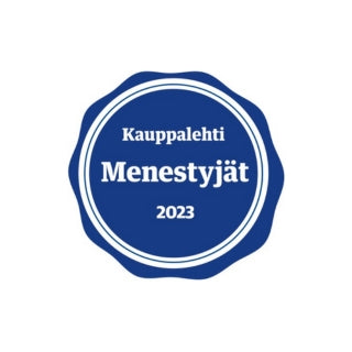 Menestyjät 2023 -sertifikaatti on myönnetty Sauna360 Group Oy:lle, joka omistaa myös helokiuas.fi verkkokaupan